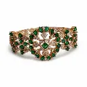 Emerald Radiance Designer Bracelet